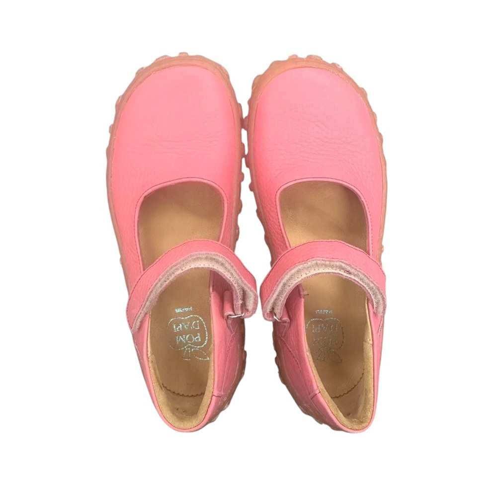 Pom D'Api Paris Pink Leather‎ Mary Jane Shoes Size EU 31 US 1